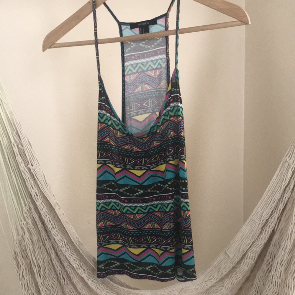 Colorful Print Tank
